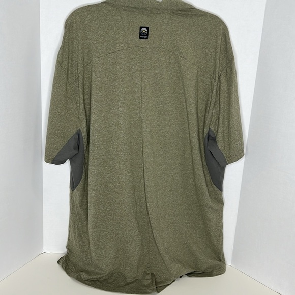Wrangler Outdoor XXLarge Classic Fit Green Polo - Picture 8 of 8
